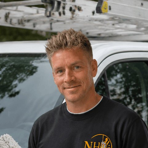 Nikolaj Holm, indehaver af NH Vinduespolering